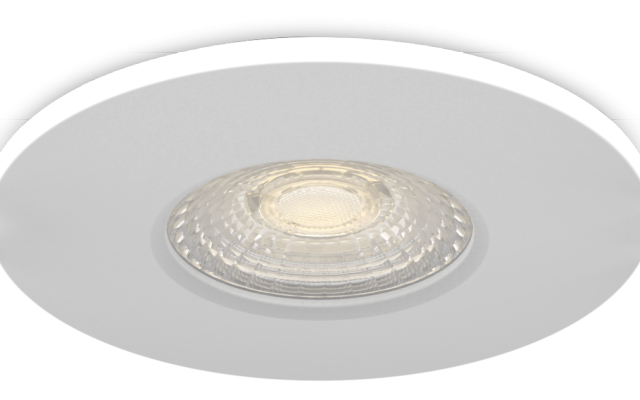 Mauna II - Dimmable LED Fire-rated Downlight with Bezel Finish
