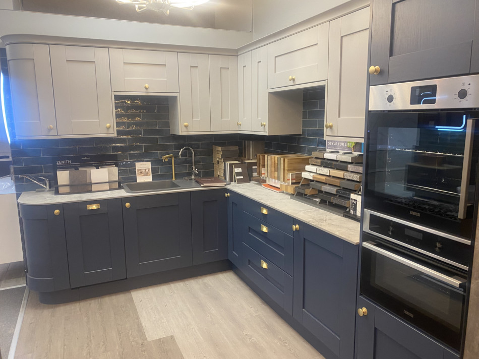 Kitchen showroom display